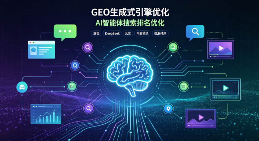 元江哈尼族彝族傣族自治县GEO 浪潮来袭：生成式引擎优化崛起，创作者争抢豆包、DeepSeek、元宝智能体流量入口